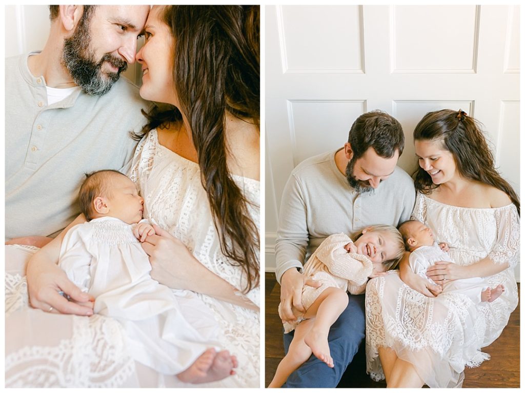 huntsville alabama in home newborn photographer family