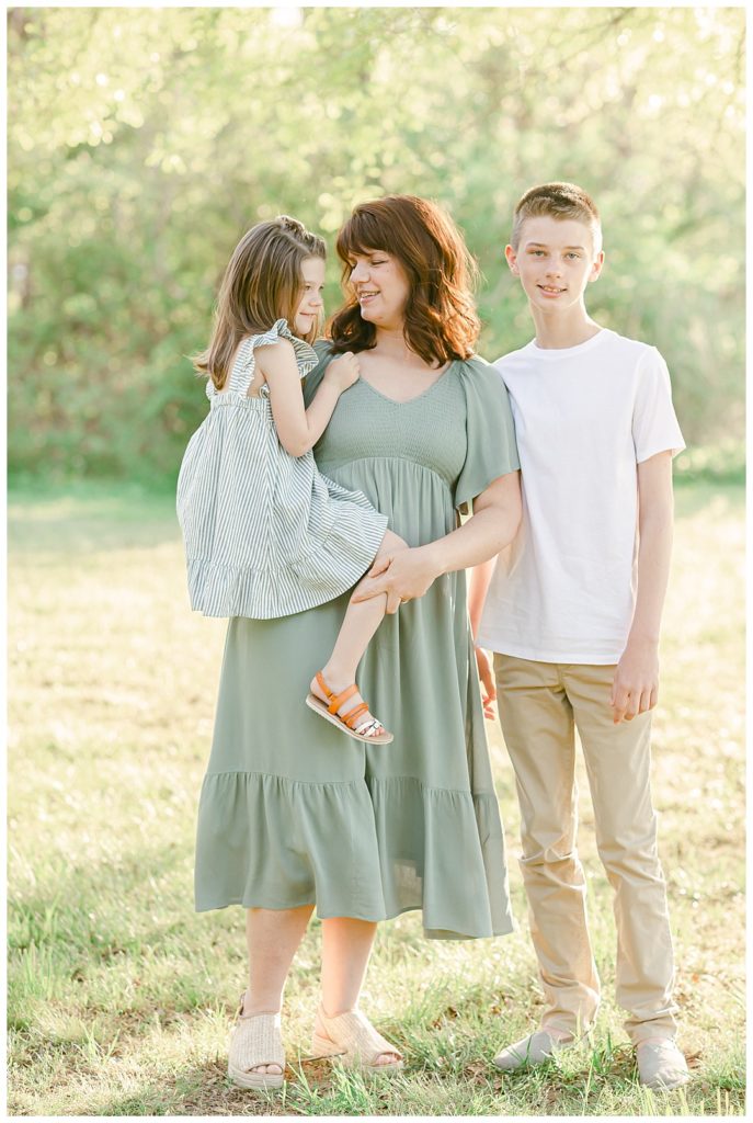 Alabama Family Photographer, mom, son, daughter