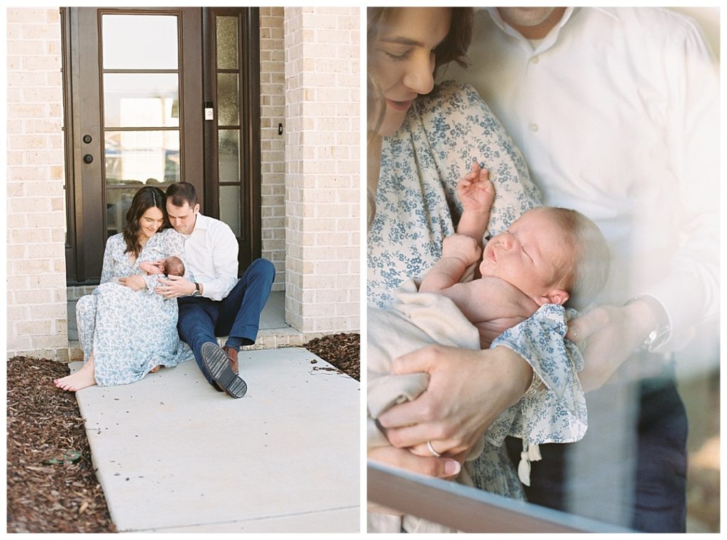 Huntsville, Alabama newborn with mom and dad