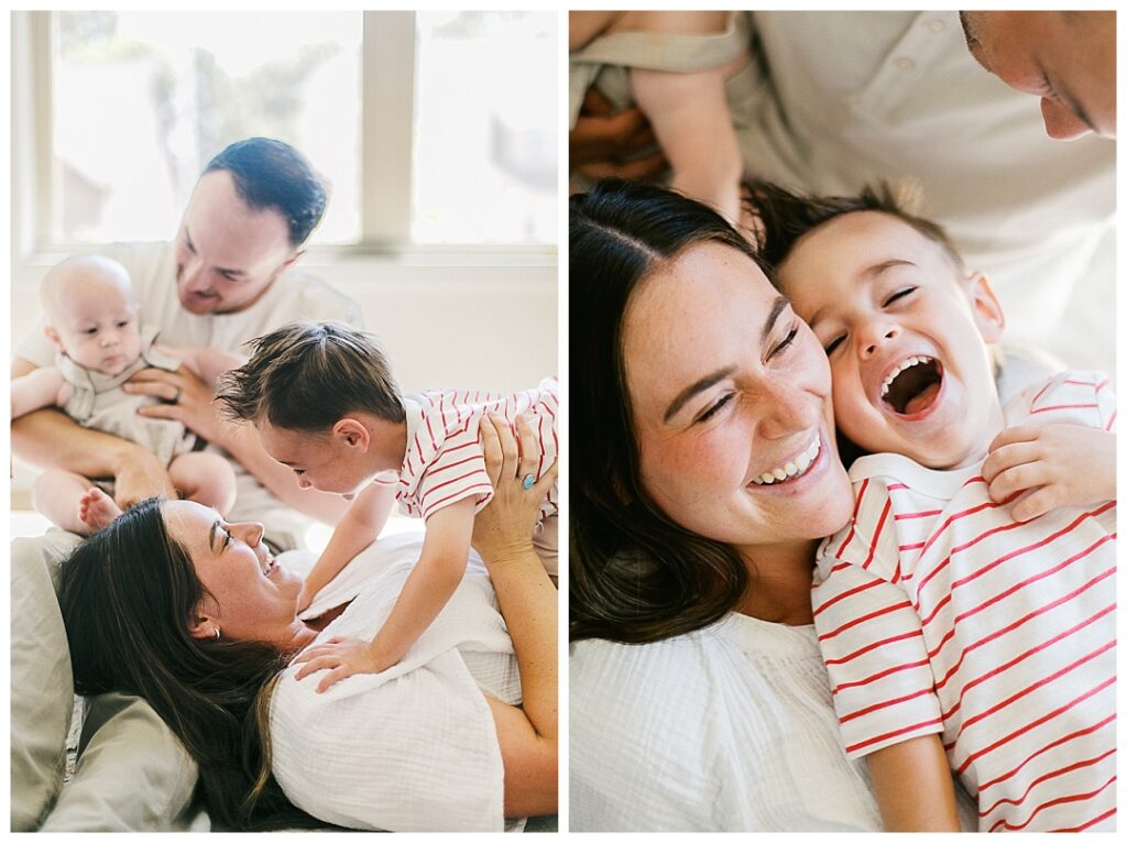 huntsville, alabama family photos at home